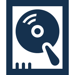 Icono de un disco duro